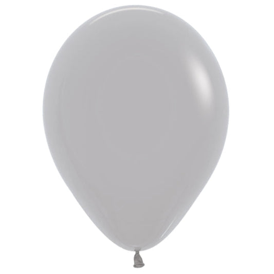 SEMPERTEX 30cm FASHION GREY Latex Balloons, 100pk NIS Traders