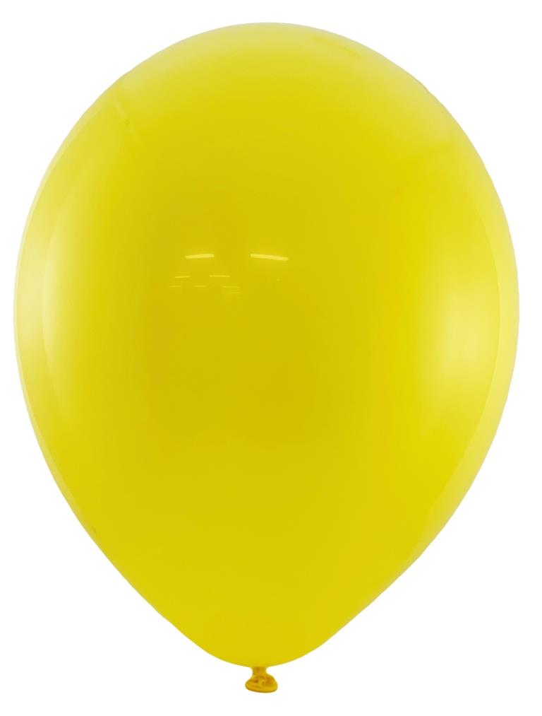 Buy Standard Yellow 30cm Balloons 25pk at NIS Packaging & Party Supply Brisbane, Logan, Gold Coast, Sydney, Melbourne, Australia