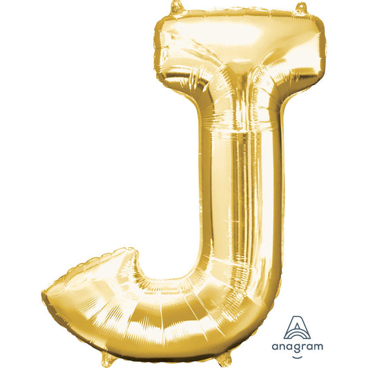 SuperShape Letter J Gold. NIS Traders