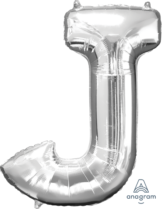 SuperShape Letter J Silver. NIS Traders