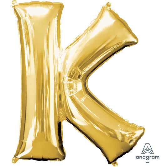 SuperShape Letter K Gold. NIS Traders
