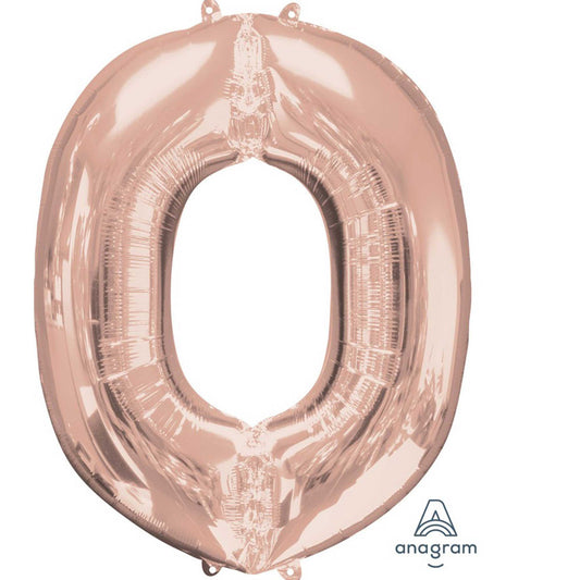 SuperShape Letter O Rose Gold. NIS Traders