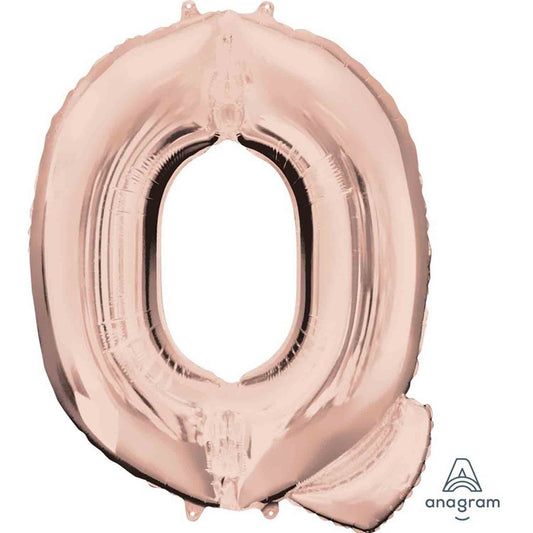 SuperShape Letter Q Rose Gold. NIS Traders