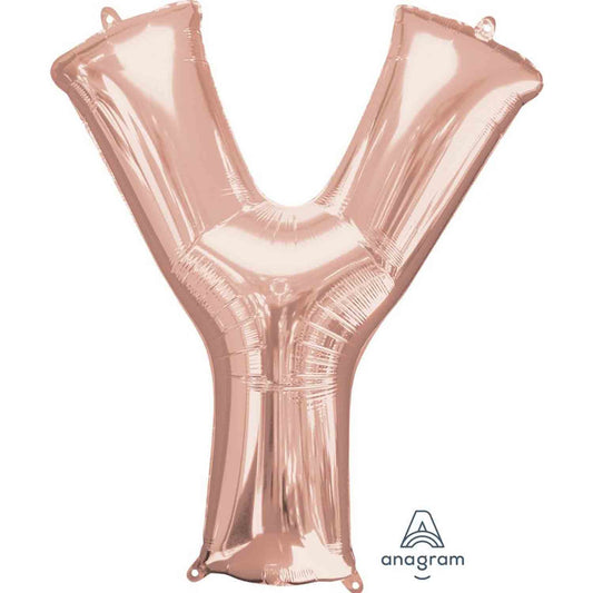 SuperShape Letter Y Rose Gold. NIS Traders