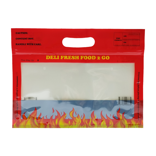 DELI / CHICKEN BAGS 100pk Press Seal 310X235X130MM