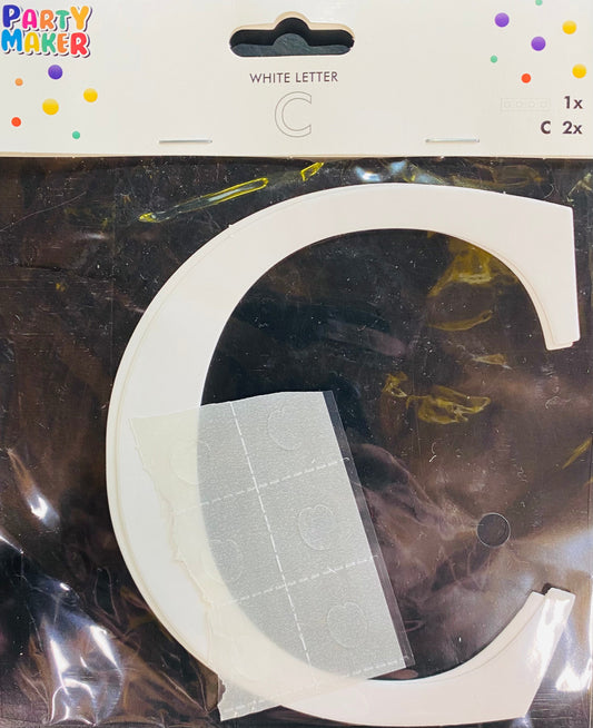 White Letters -C