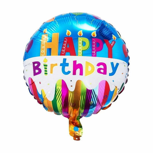 Happy Birthday foil balloon 42cm