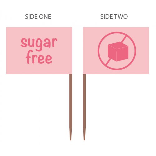 Food Markers "Sugar Free" Box 500